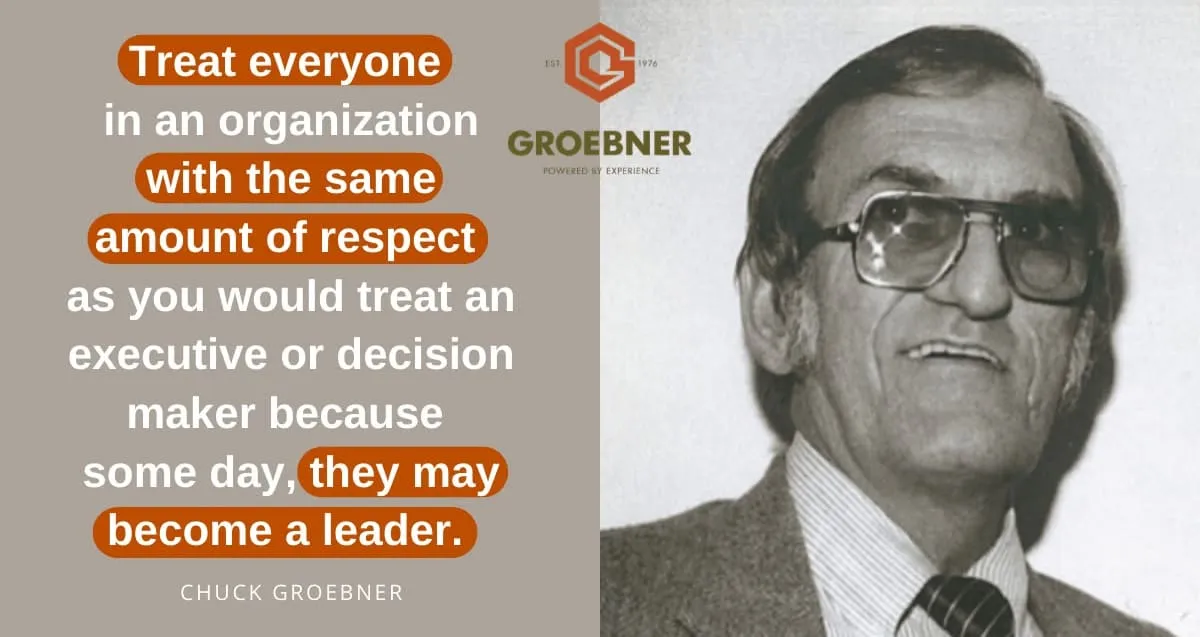 Chuck Groebner quote