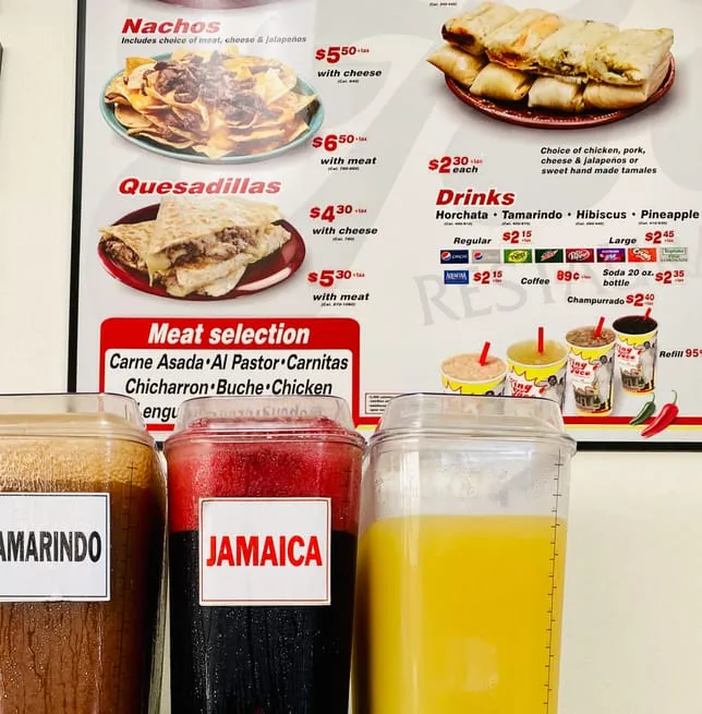 King Taco Pico Rivera drinks
