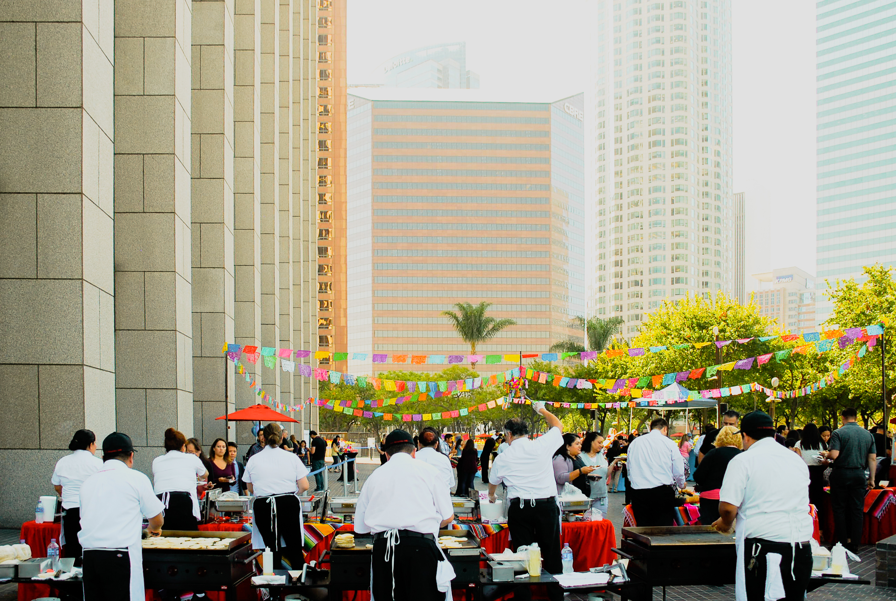 King Taco large scale catering event