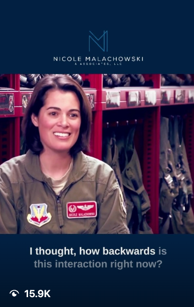 Nicole Malachowski story content